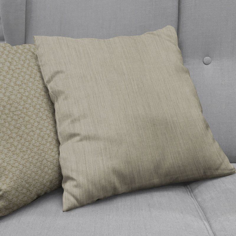 Bonny Ash Plain Fabric Cushion Covers