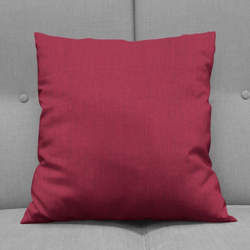 Bonny Merlot Plain Fabric Cushions Online
