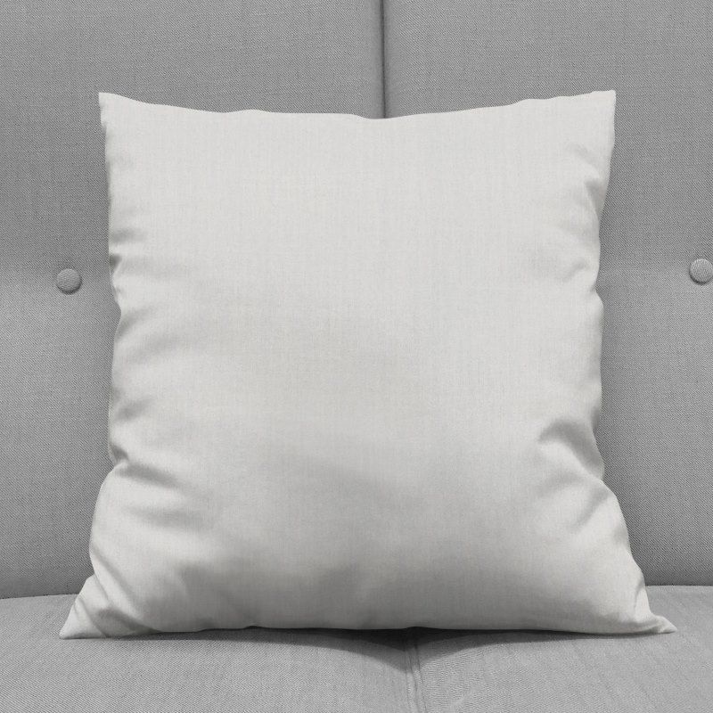 Bonny Pewter Plain Fabric Cushions Online